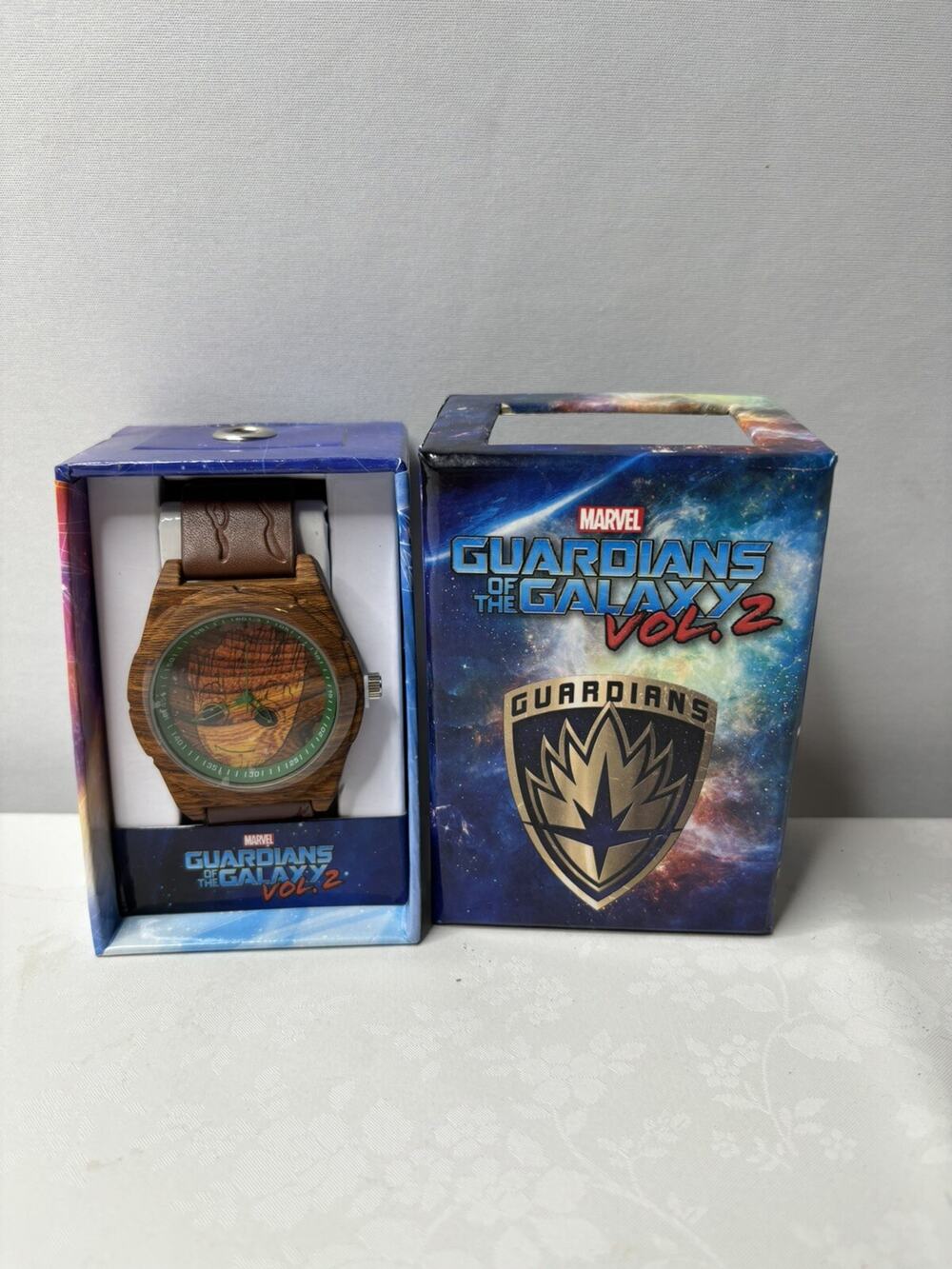 Groot Analog Deluxe Guardians Of The Galaxy Marvel Watch VOL. 2